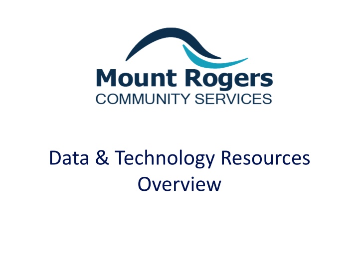 data technology resources overview