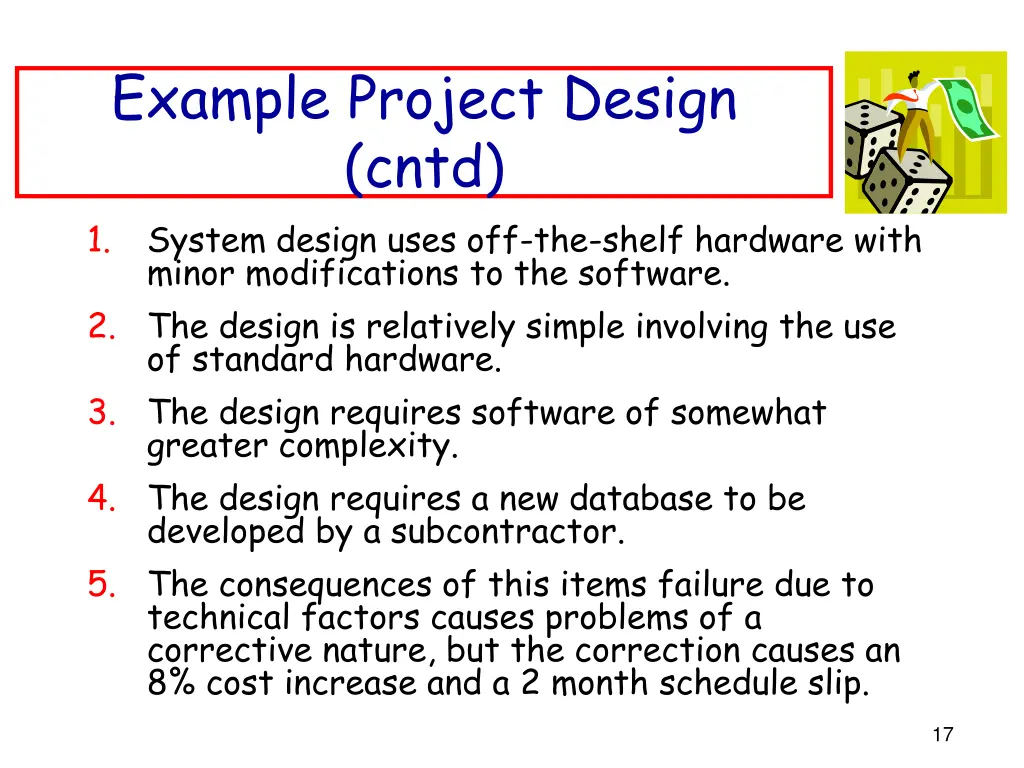 example project design cntd 1 system design uses