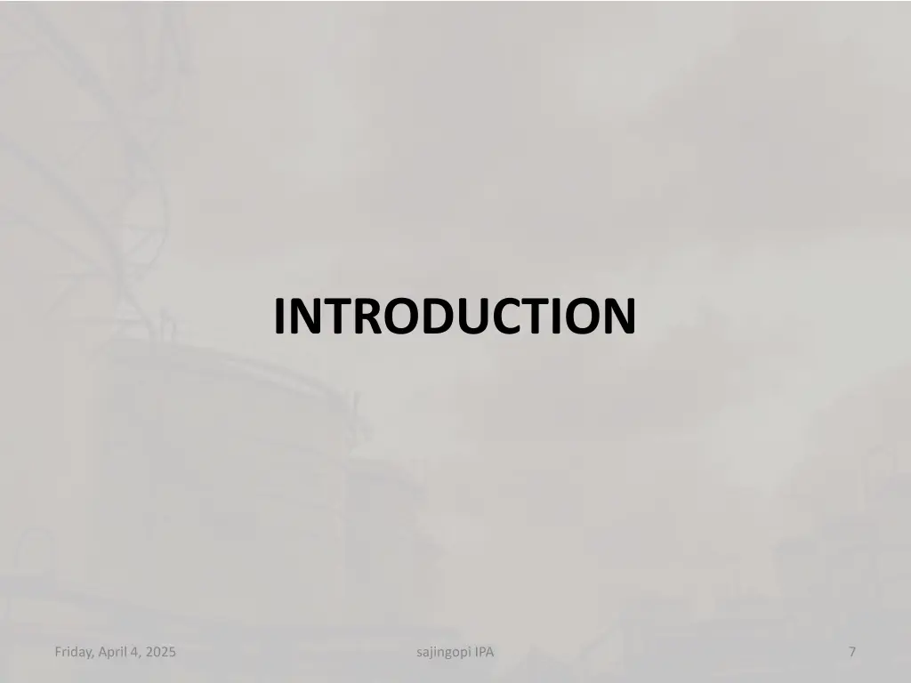 introduction