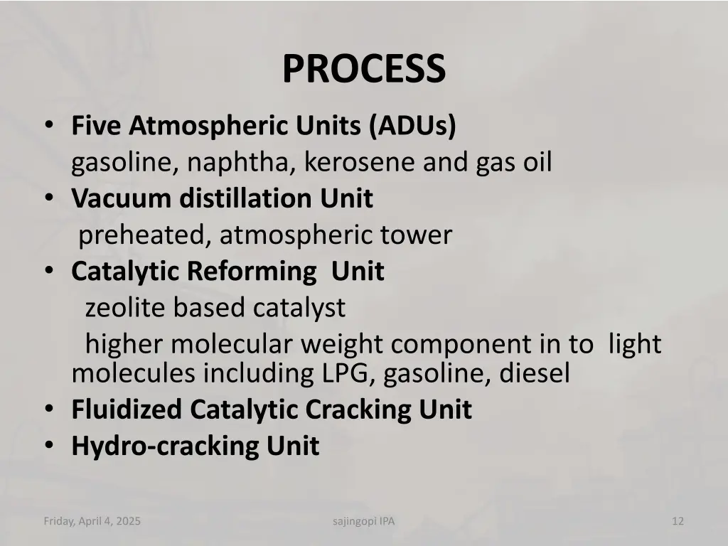 process