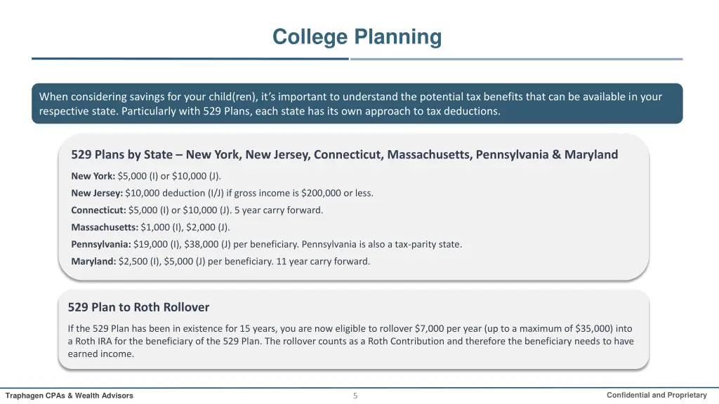 college planning