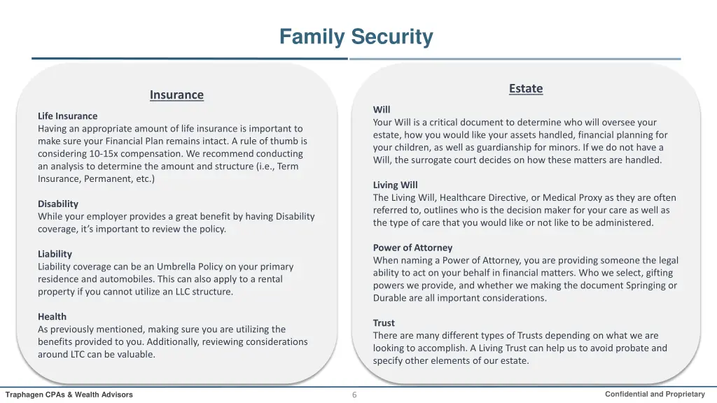 family security