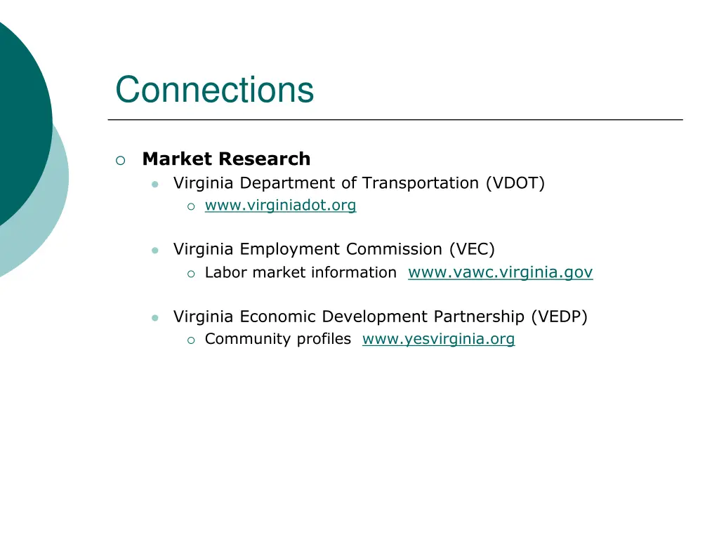 connections 1