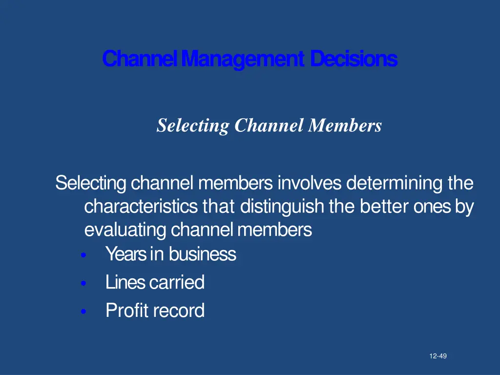 channel managementdecisions 1
