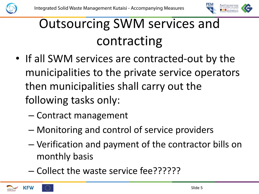 outsourcing swm services and contracting 1