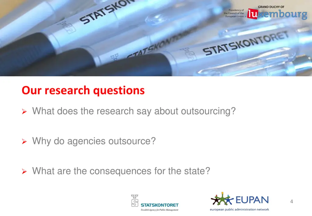 our research questions