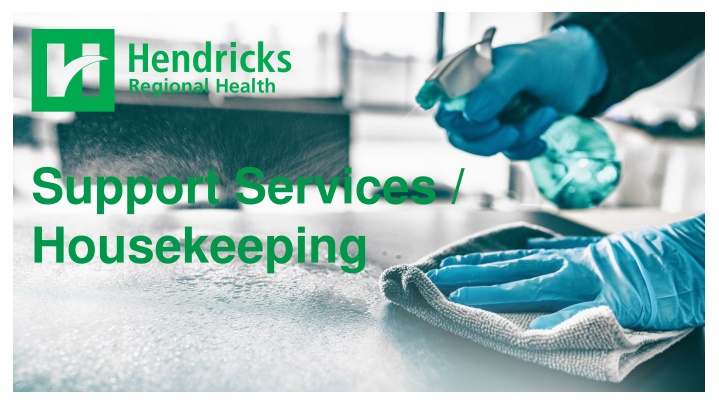 support services housekeeping