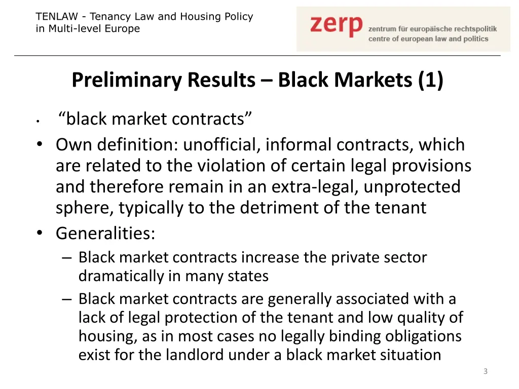 tenlaw tenancy law and housing policy in multi 1