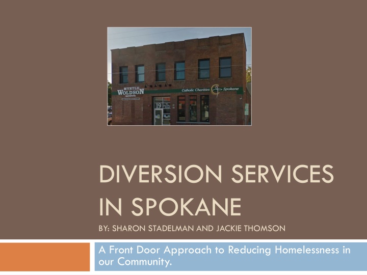 diversion services in spokane by sharon stadelman