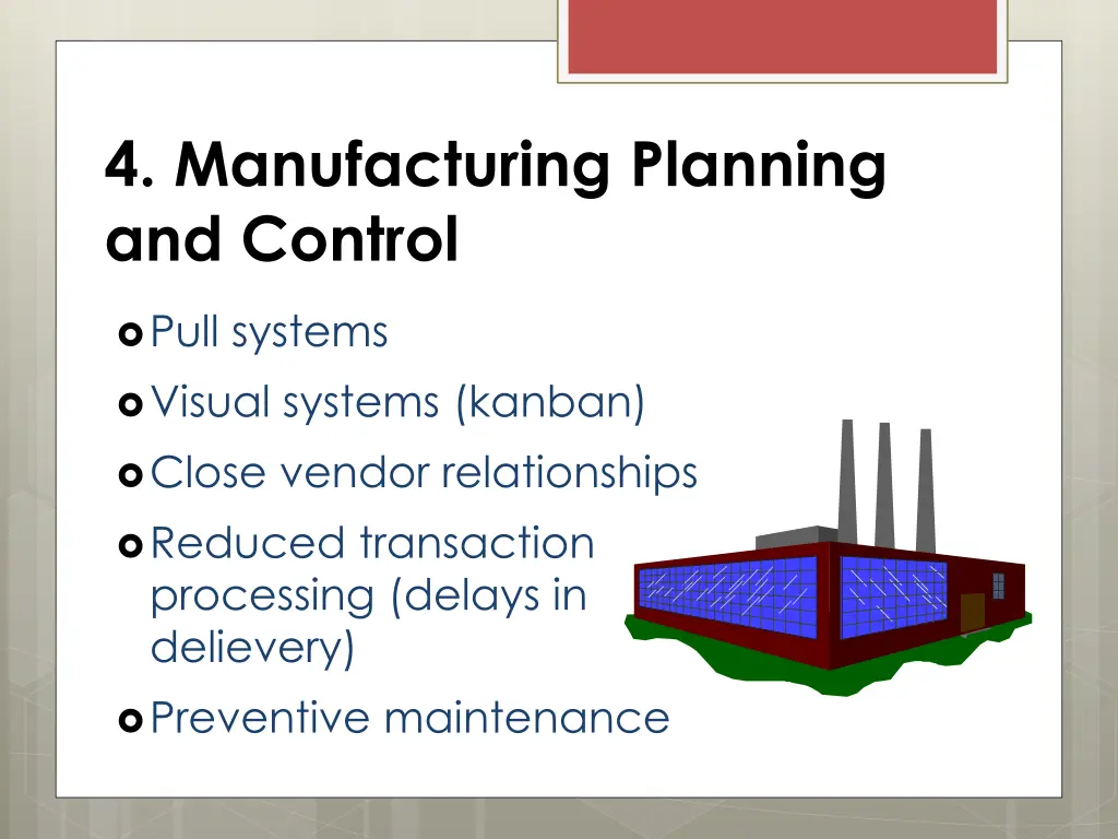 4 manufacturing planning and control