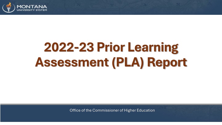 2022 23 prior learning assessment pla report