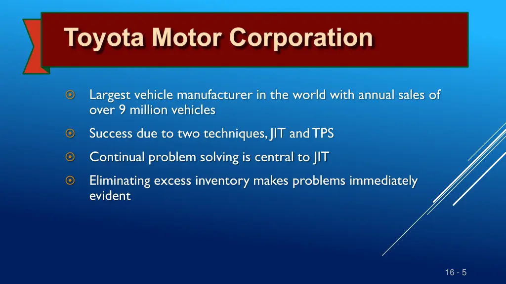 toyota motor corporation