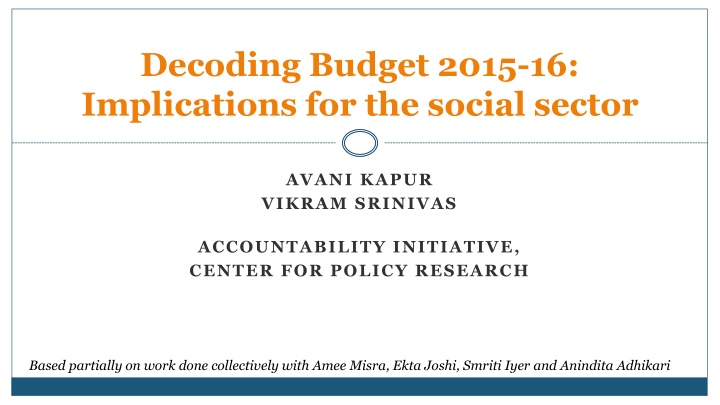decoding budget 2015 16 implications