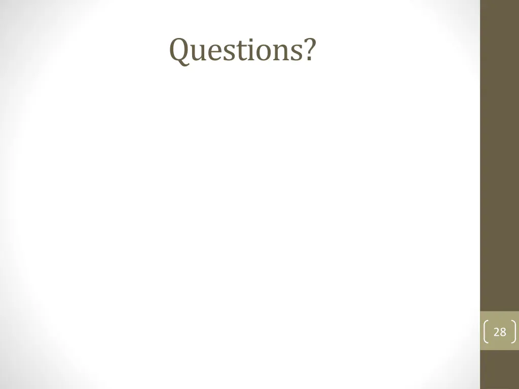 questions