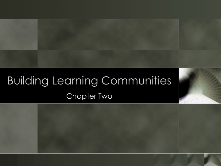 building learning communities