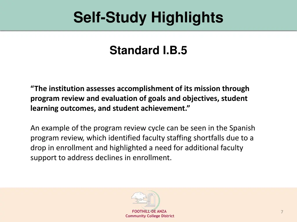 self study highlights 1