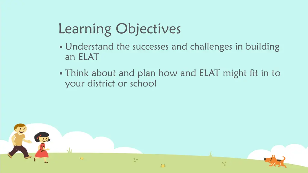 learning objectives understand the successes
