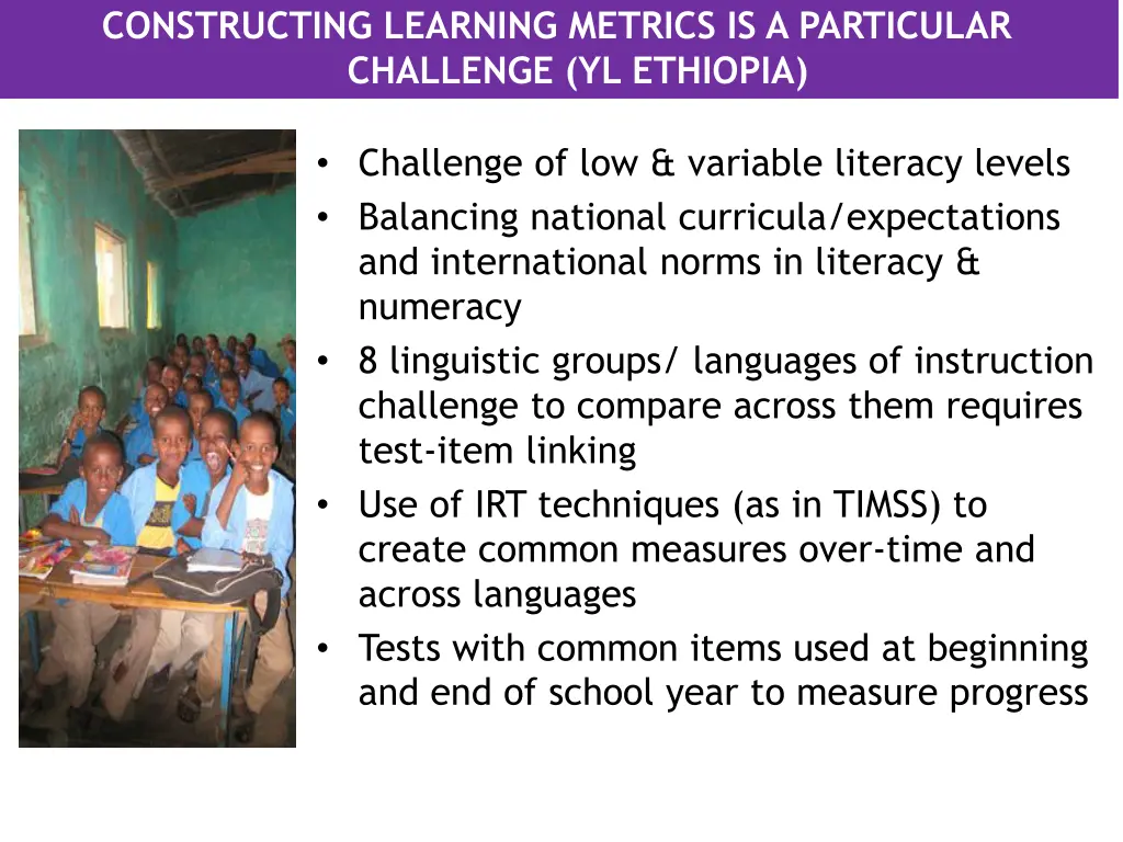 constructing learning metrics is a particular