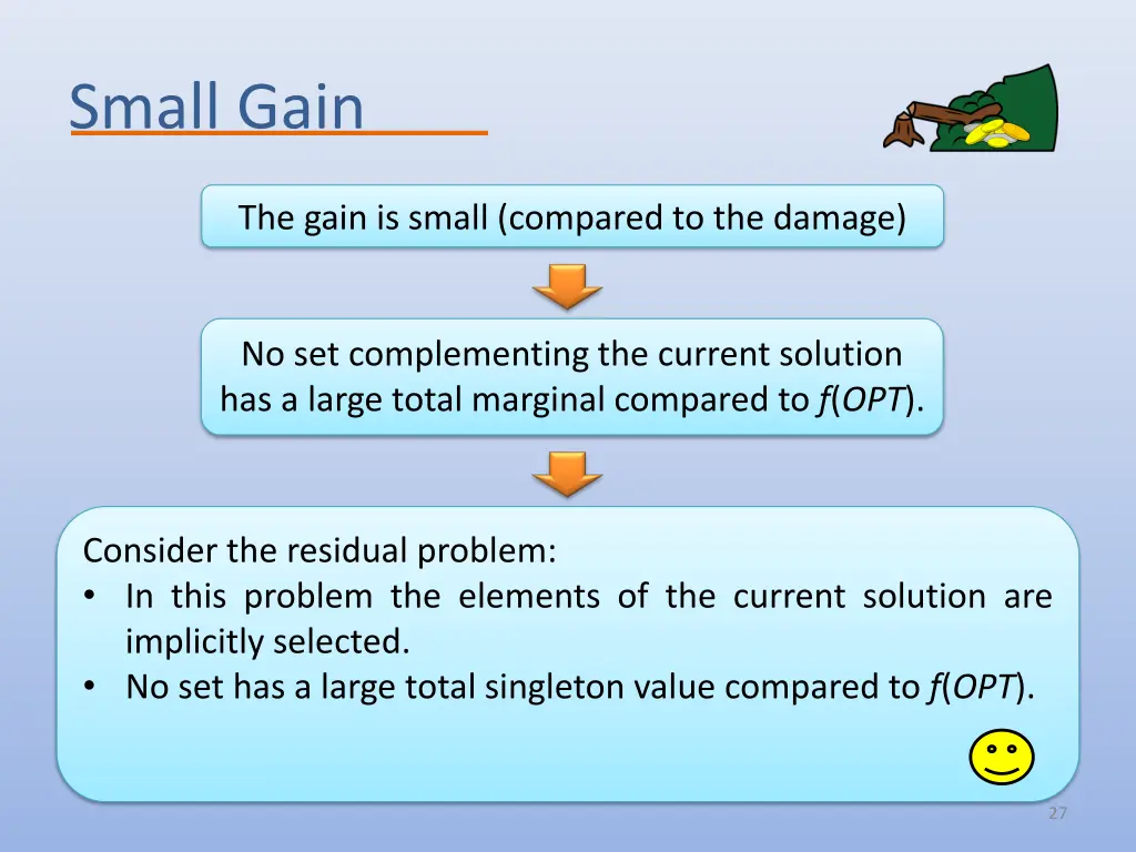 small gain