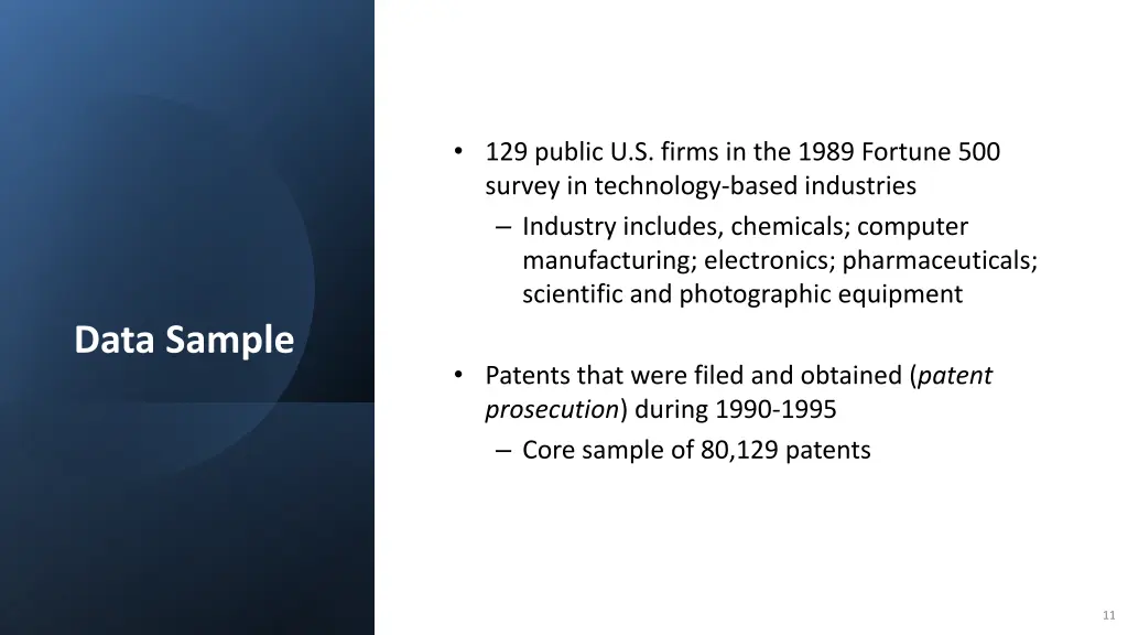 129 public u s firms in the 1989 fortune