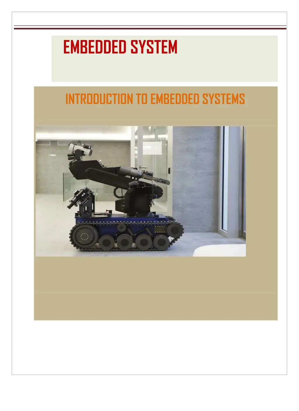 embedded system