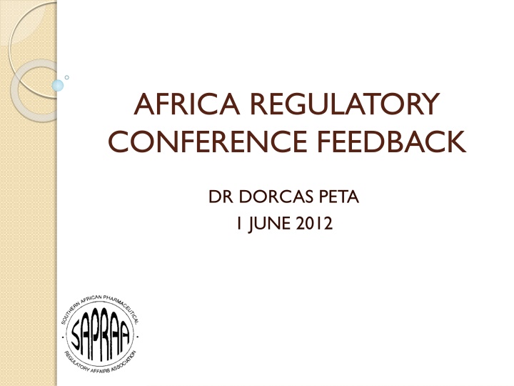 africa regulatory conference feedback
