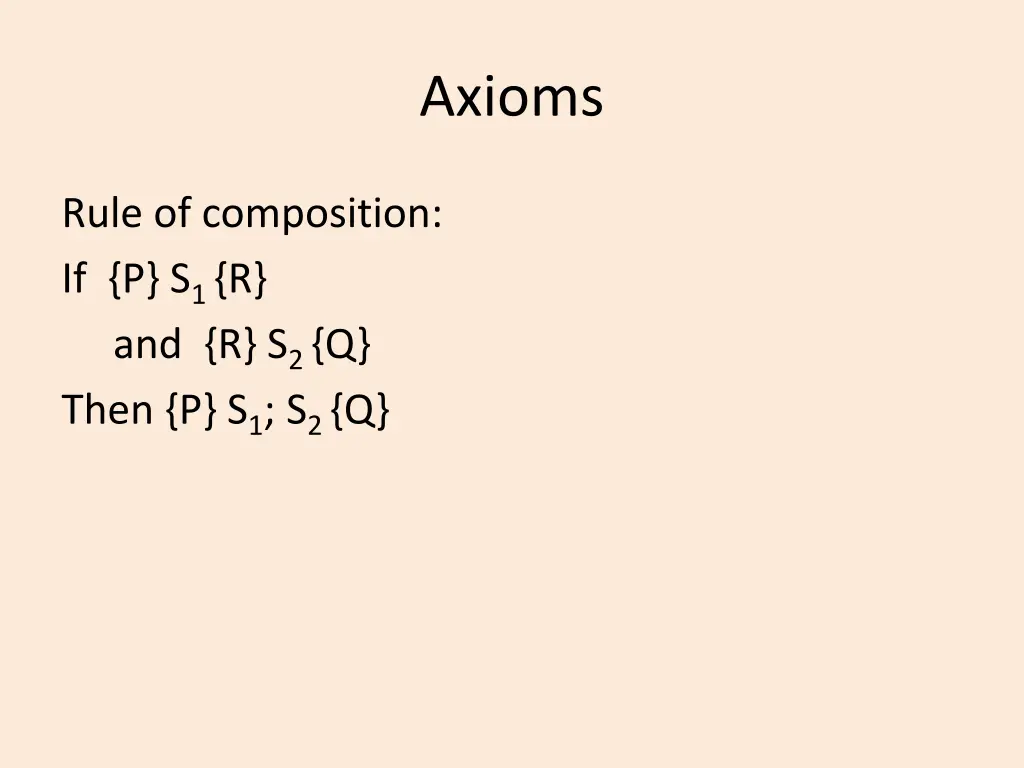 axioms 1