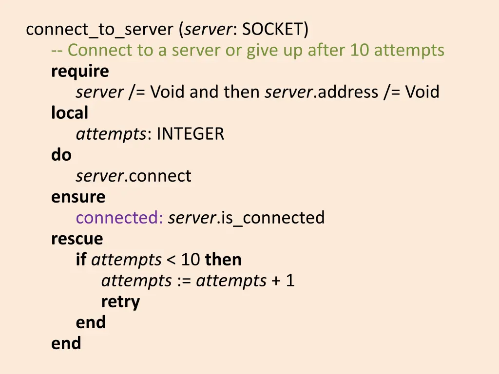 connect to server server socket connect