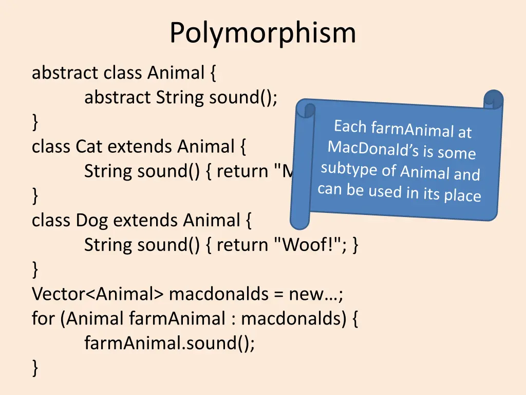 polymorphism