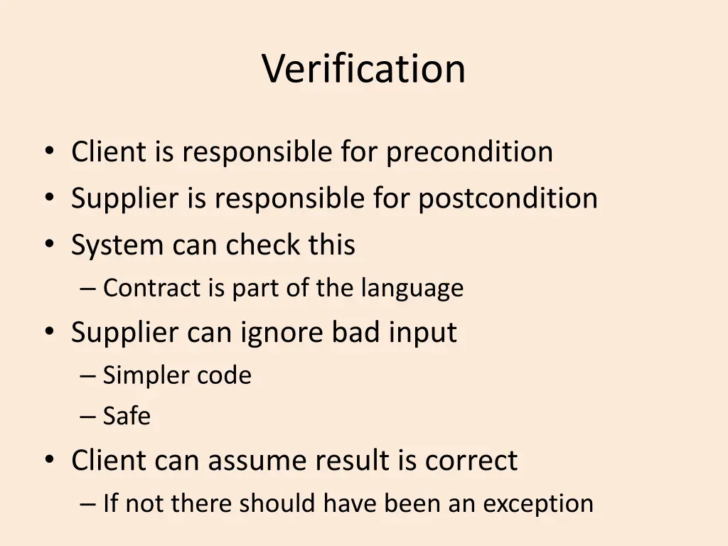 verification