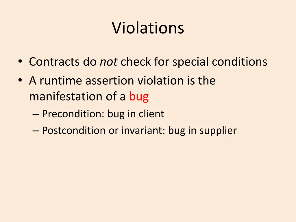 violations