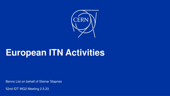 european itn activities