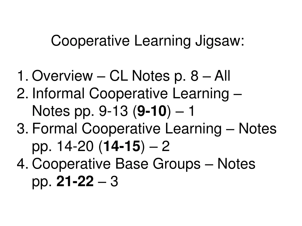 cooperative learning jigsaw