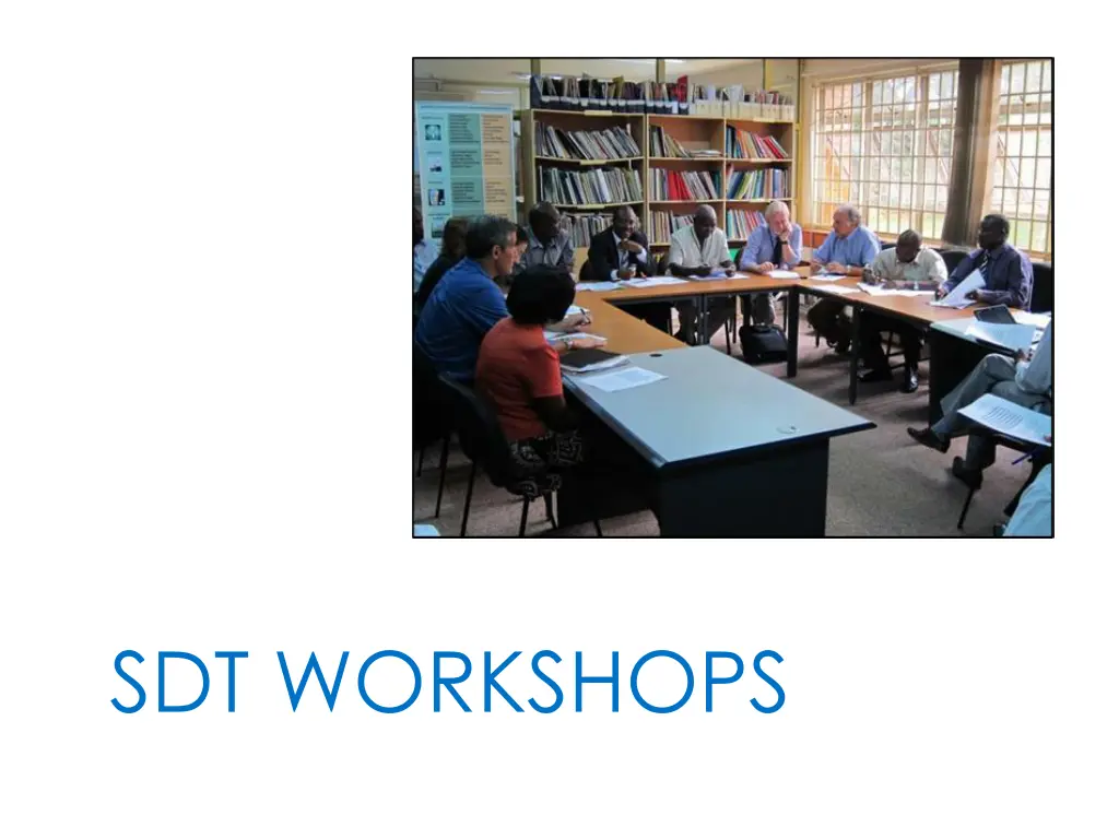 sdt workshops