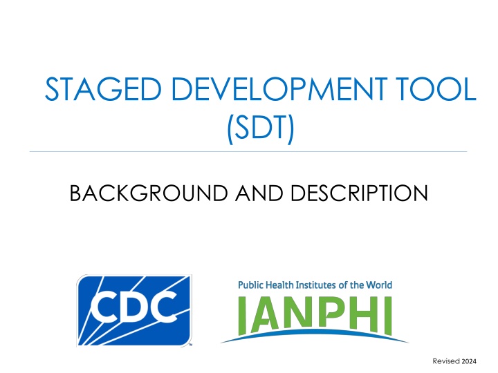 staged development tool sdt