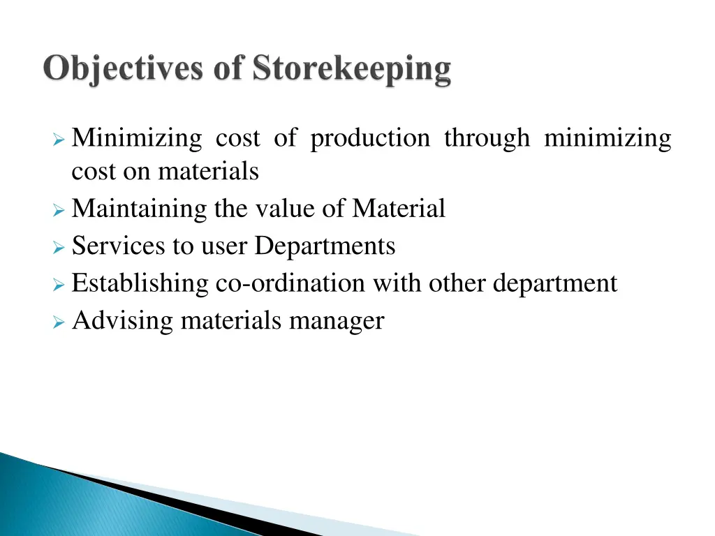 minimizing cost of production through minimizing