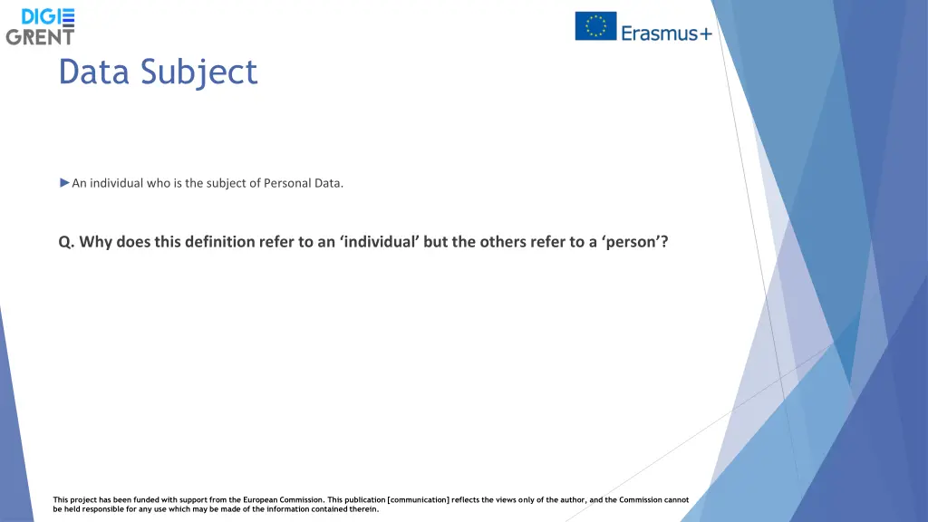 data subject