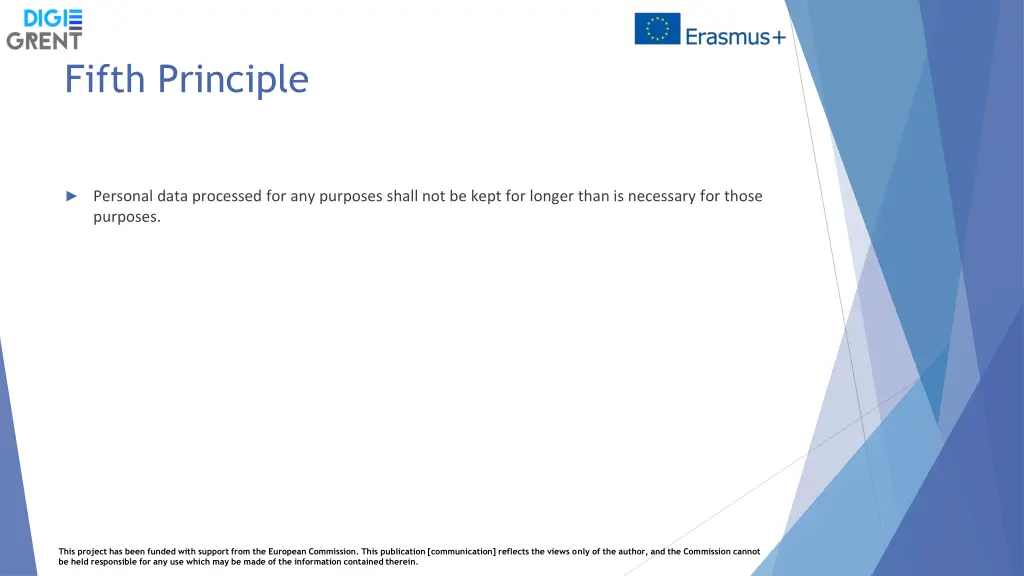 fifth principle