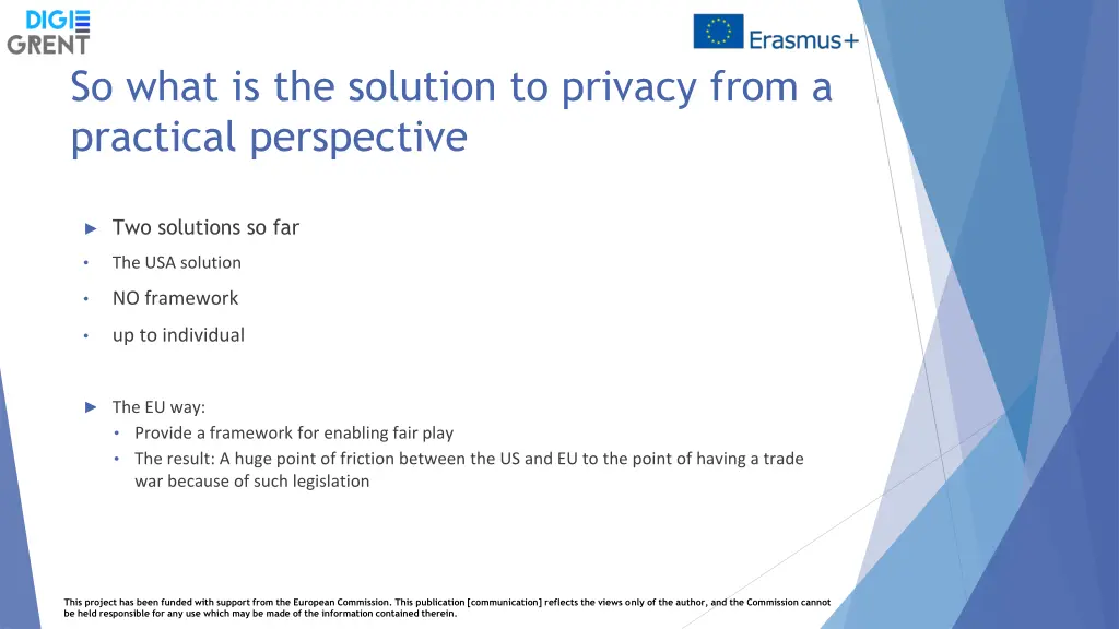 so what is the solution to privacy from