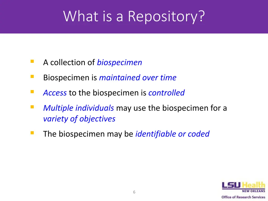 what is a repository