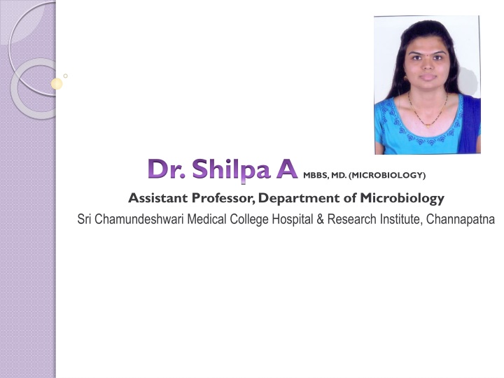 dr shilpa a mbbs md microbiology assistant