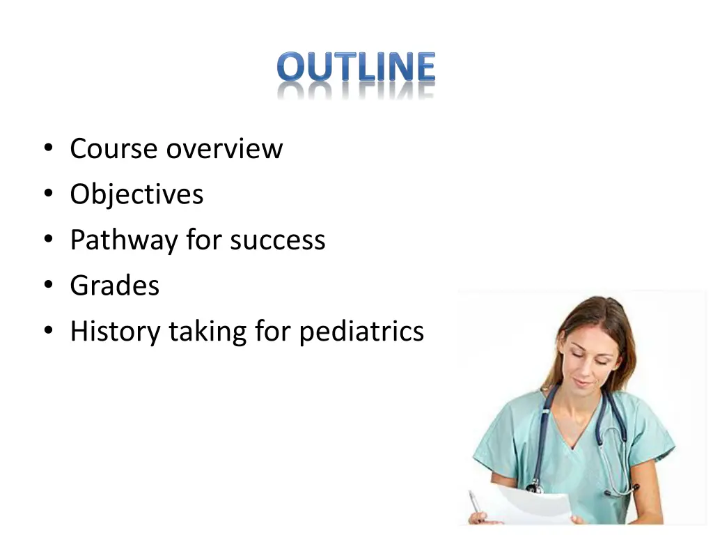 course overview objectives pathway for success