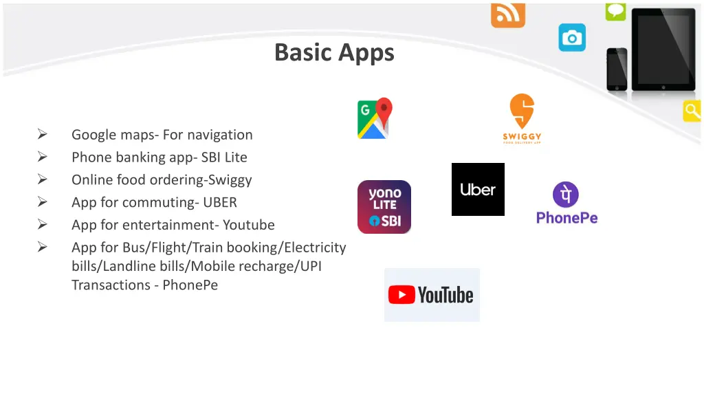 basic apps