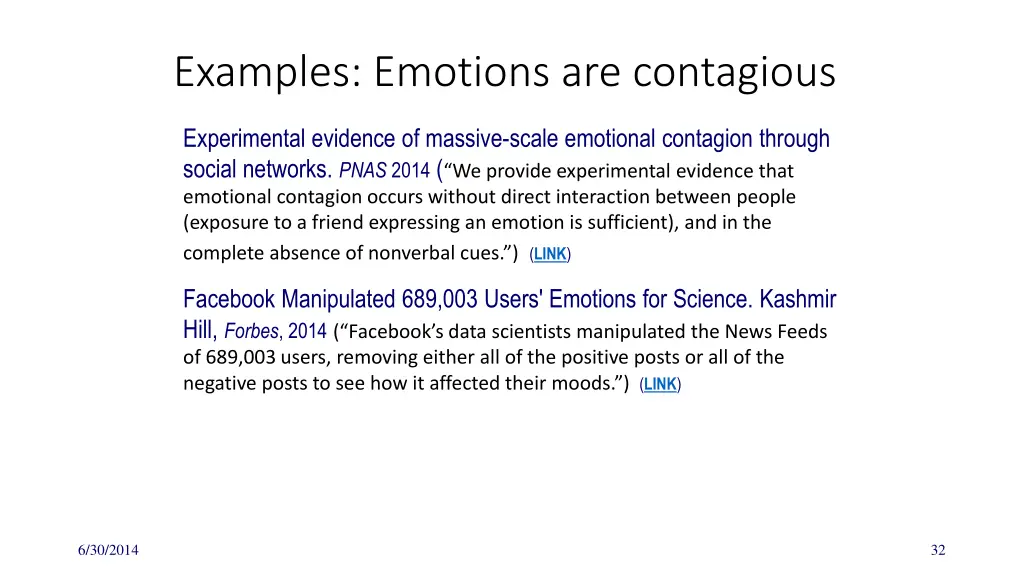 examples emotions are contagious