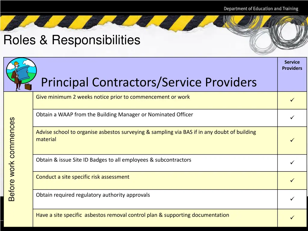 roles responsibilities 7