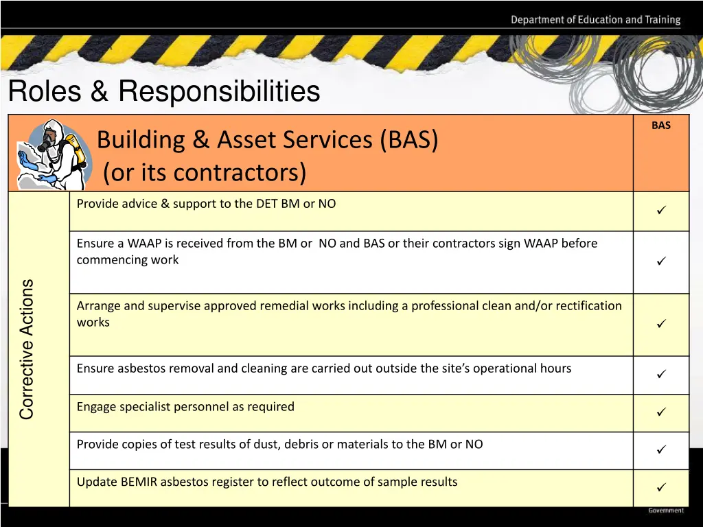 roles responsibilities 9