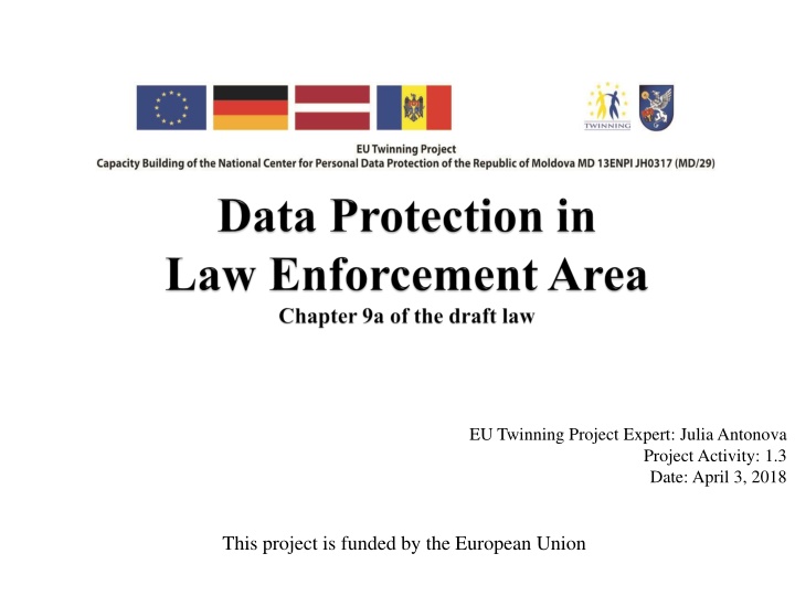 eu twinning project expert julia antonova