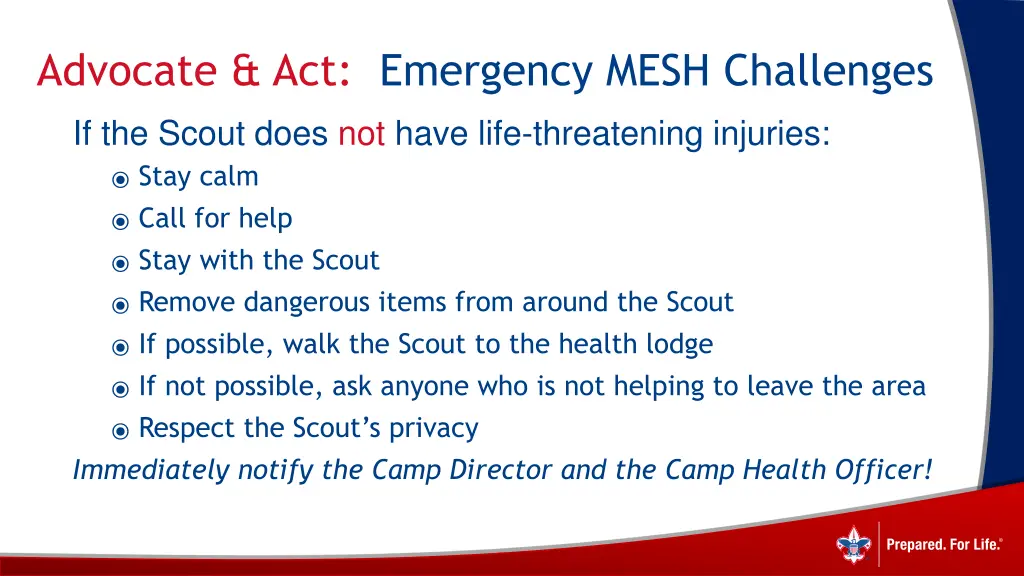 advocate act emergency mesh challenges 1