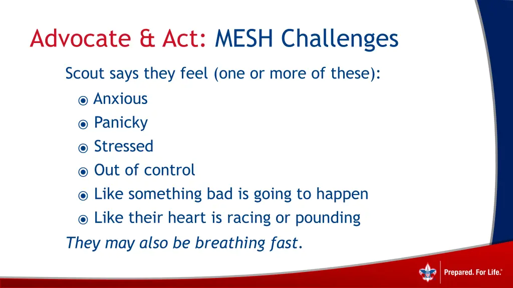 advocate act mesh challenges