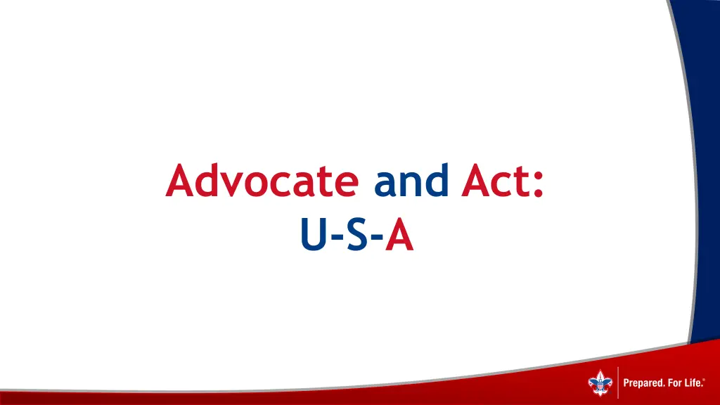 advocate and act u s a